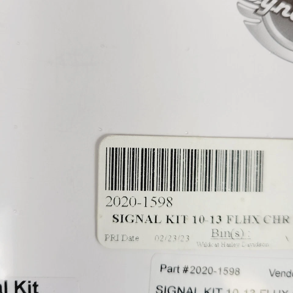 Kit de señal de giro con bisel de bala de sonda dinámica personalizada PB-SS-BB-C Harley 10-13 FLH Foto 4 de 4