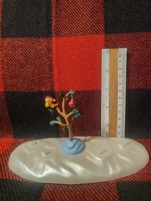 Vintage Peanuts A Charlie Brown Christmas Snow Scene Table Top Display With Box