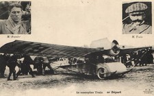Early Aviation, Aircraft, Le Monoplan Train au Depart, M. Train, M. Bonnier