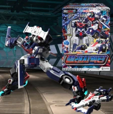 Metal Cardbot S Flash Vector Transformer RobotFormula Race Car Toy 2025 NEW