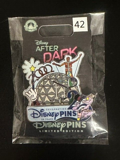 Disney Parks After Dark Pin Event 2024 Farewell Gift Figment Epcot 25 LE 1250