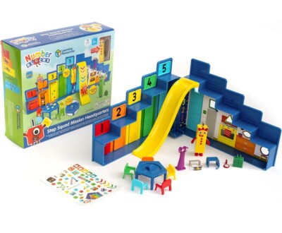 Learning Resources Zahlenblöcke Step Squad Mission Hauptquartier Spielset neu