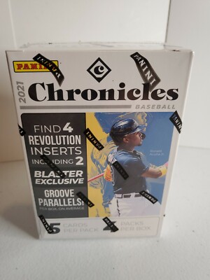 2021 PANINI CHRONICLES BASEBALL BLASTER BOX BRAND NEW