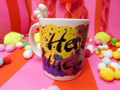  Diddl Maus Tasse mit Figur ''Herzlichen Glückwunsch!'' Depesche   