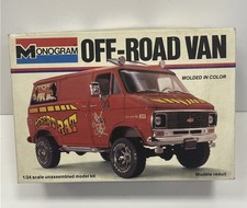Vintage Monogram 2224 Chevy Off-Road Van Dese...