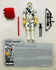 G.I. Joe 1988 Storm Shadow v2 with Original File Card, 100% COMPLETE, EXCELLENT