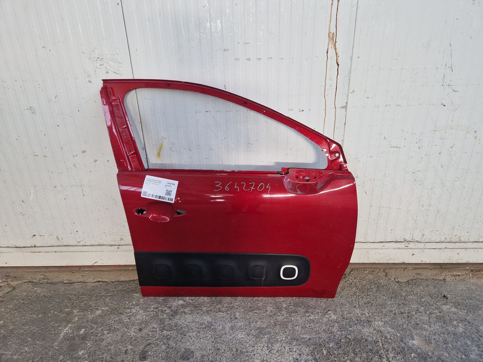 PORTIERA ANTERIORE DESTRA PER CITROEN C3 Serie (16>)