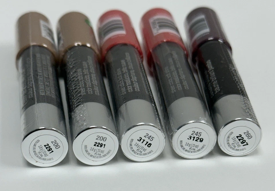 Lot Of 5 Covergirl Jumbo Gloss Balm Lipperfection Sheer Ruby Toffee Plum Twist - Image 4 of 4