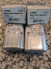 (Partia 2) Kondensator pracy silnika 10 MFD, owalny 370VAC, 12008 FABRYCZNIE NOWY ORYGINALNY