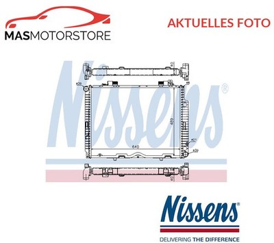 KÜHLER WASSERKÜHLER MOTORKÜHLER NISSENS 62611A A NEU OE QUALITÄT