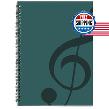 MAXCURY Blank Sheet Music Composition Manuscript Staff Paper Art Music Notebook