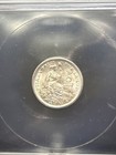 SASA 1902-JF Silver Peru 1/2 Dinero ICG Ms66 Blast White — photo 2