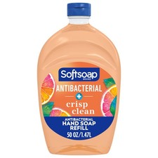 Softsoap Antibacterial Refill 50oz Crisp Clean Scent 0.20 per fl oz