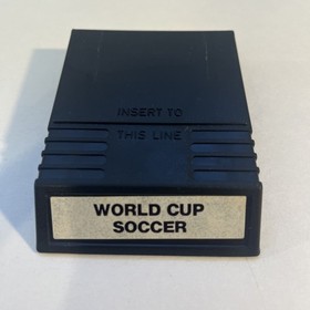 World Cup Soccer (Intellivision, 1983) - Cart / Manual / Overlays - Tested!