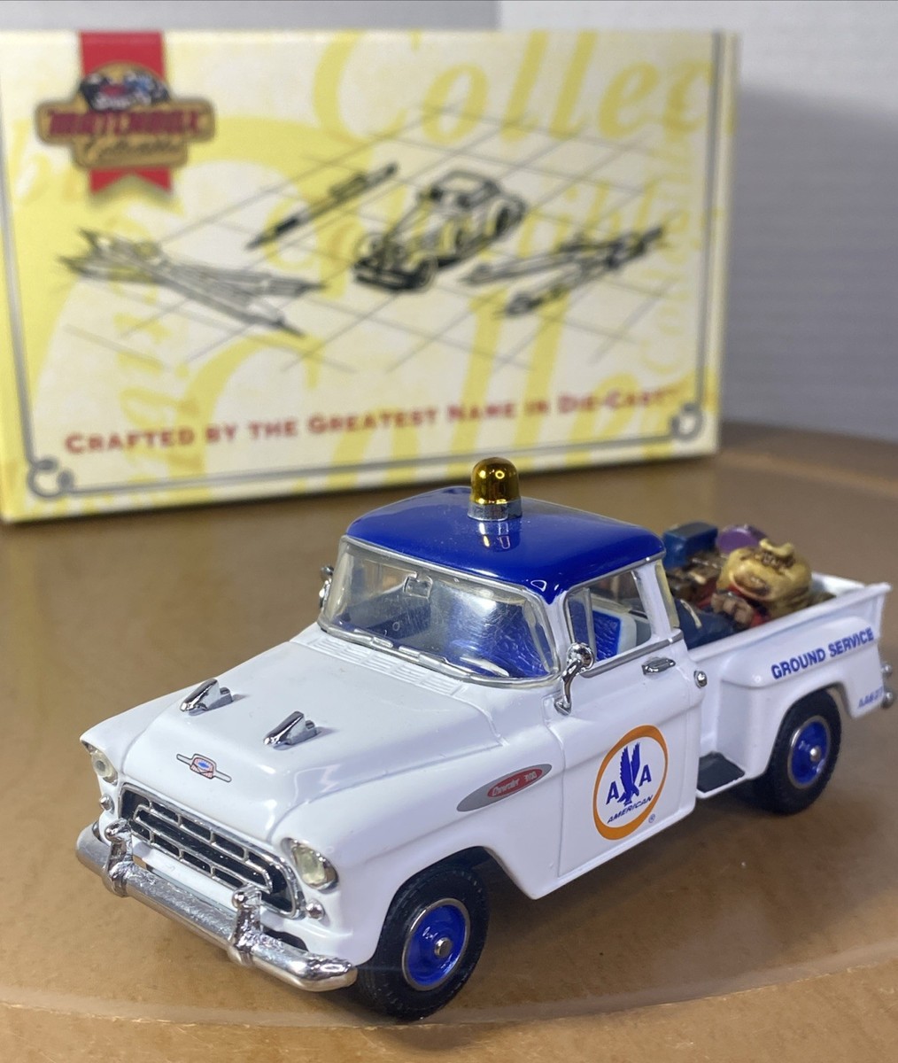 Matchbox Chevrolet 3100 Pick-up Ground Service 1957 – 1/43 – État Proche Du Neuf