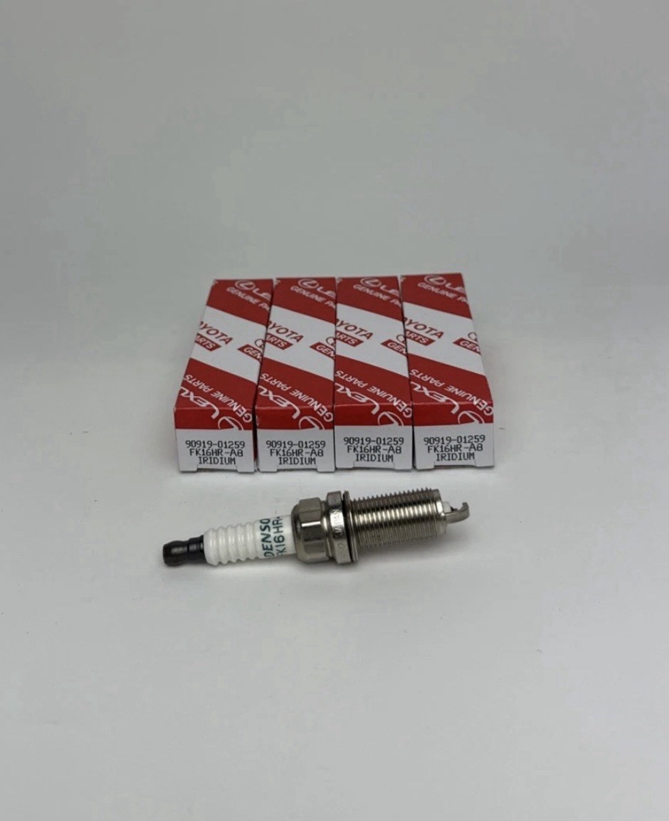 4Pcs OEM Iridium Spark Plug 90919-01259 for 2013-2018 Lexus ES300h Camry 2.5L
