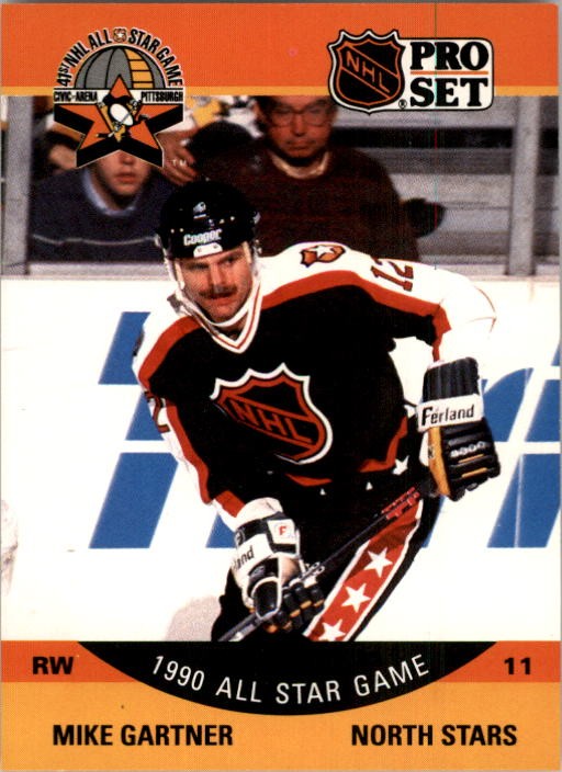 1990-91 Pro Set #351 Mike Gartner AS - HKY