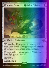MTG Rocket-Powered Goblin Glider (172/314) Marvel's Spider-Man LP FOIL