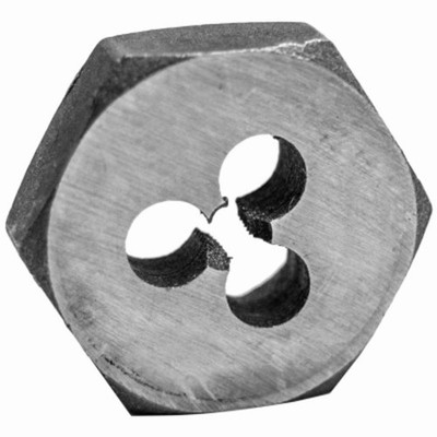 Century Drill & Tool 97614 Metric Hex Die, 10.0X1.25 10.0 x 1.25, steel