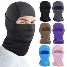 UV Protection Balaclava Ski Full Face Mask Motorcycle Mask Neck Gaiter Sun Hood
