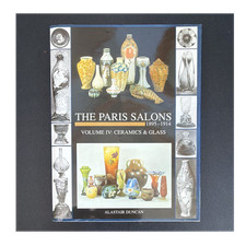 Antique Collectors' Club Paris Salons Ceramics Glass Hardcover 1996 Duncan