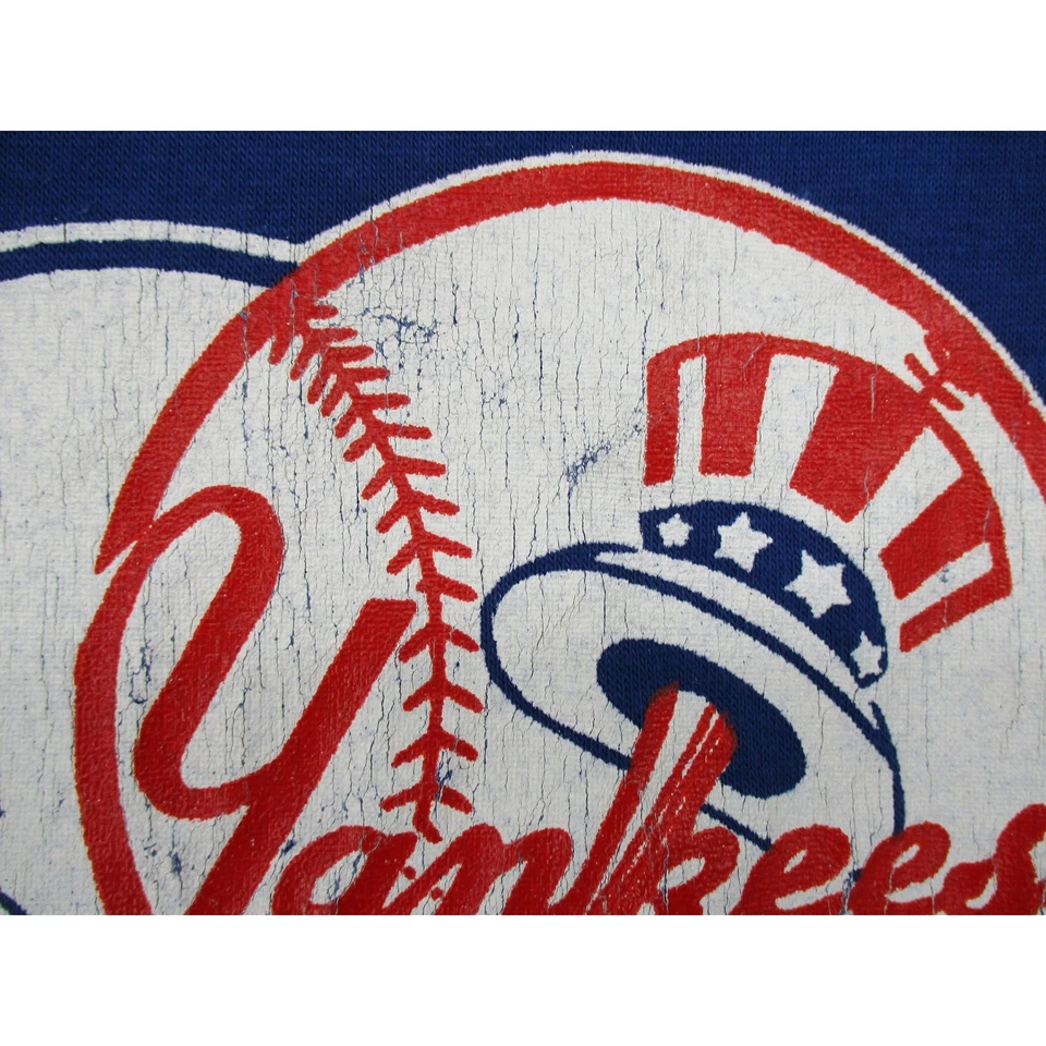 VTG New York Yankees T Shirt Boys 18/20 Garam MLB Baseball Single Stitch Graphic - Image 4 of 4