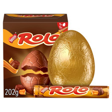 Rolo Milk Chocolate Large Easter Egg 202g Perfect Gift For Easter