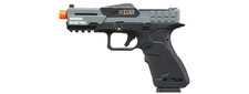 Airsoft Pistol Gun Poseidon CSI XG8 Gas Blow Back Aluminum Pistol - Metal/Gray