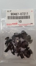 Lexus Oem Factory Engine Cover Clips X10 2010-2019 Rx350 Rx450h 90467-07211