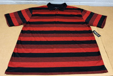 Galaxy by Harvic Men s Polo Shirt 5XL Red Bla...