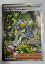 Pokémon Wally's Compassion Trainer-Supporter Me01 Mega Evolution Holo 186/132 on eBay
