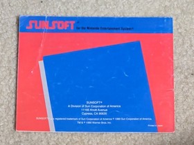 Gremlins 2 The New Batch Instruction Manual Booklet Only for Nintendo NES