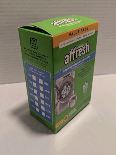 Affresh Washing Machine Cleaner, 6 Month Supply, Cleans Front Load and Top Load - Picture 3 of 7