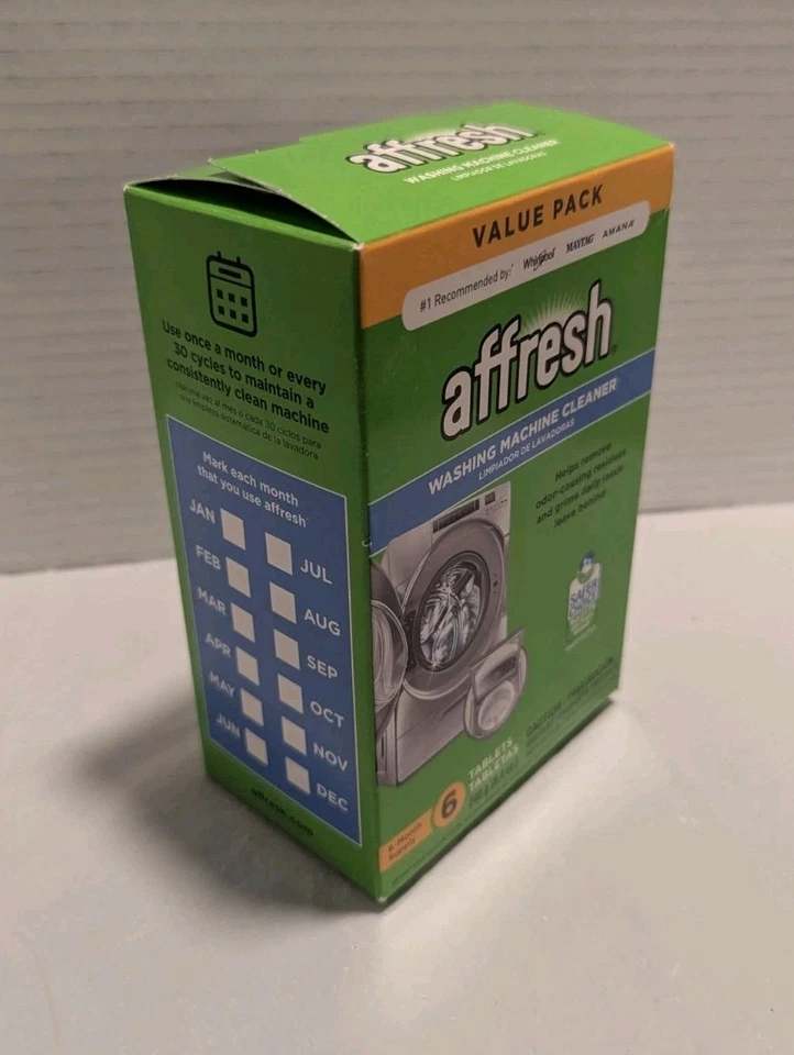 Affresh Washing Machine Cleaner, 6 Month Supply, Cleans Front Load and Top Load - Image 3 of 4
