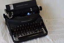Remington-Rand Noiseless Typewriter—BARN FIND!  Needs repair. thumbnail
