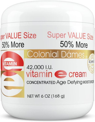 Concentrated Vitamin E Moisturizing Cream 42,000 I.U. for Hydrating & Moisturizi
