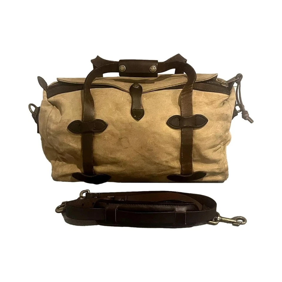 Bolso de Lona Pequeño Filson, Bronceado, OS - Latón, 11070220-Tan-OS - 11070220-Tan-OS -... Foto 3 de 3