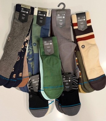 Stance Socks 3-Pack Sets Select Your Style NWT