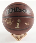Larry Bird Signed Wilson NBA Signature Series Basketball - PSA COA - Celtics