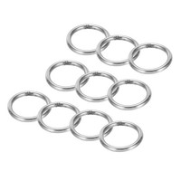 "1,4\" Metall-O-Ringe, 10StüCk 304 Edelstahl O-Ring Schwere Glatte Ringe, 4Mmx35Mm"