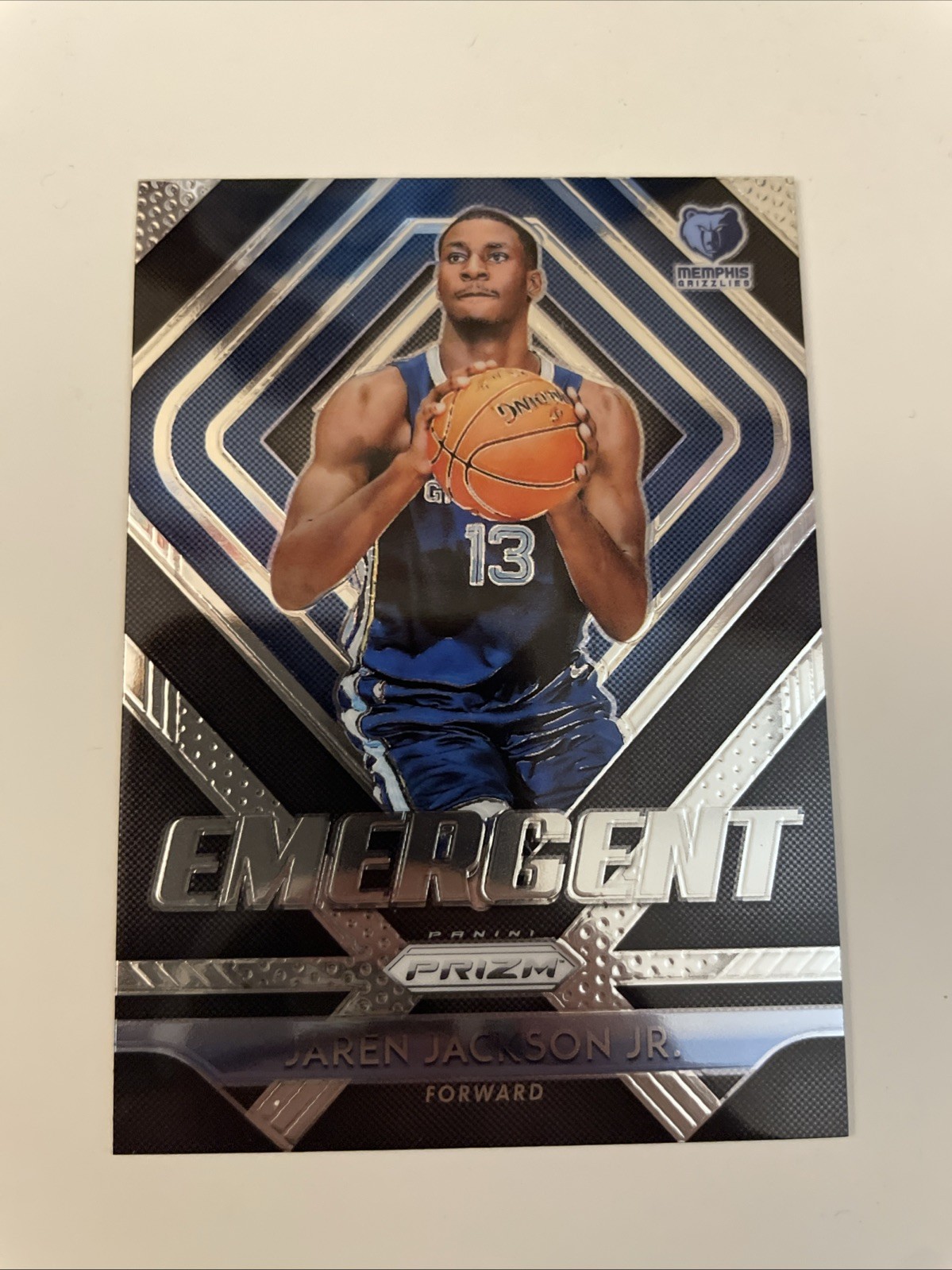 2018-19 Panini Prizm Emergent Jaren Jackson Jr. RC #4 Memphis Grizzlies