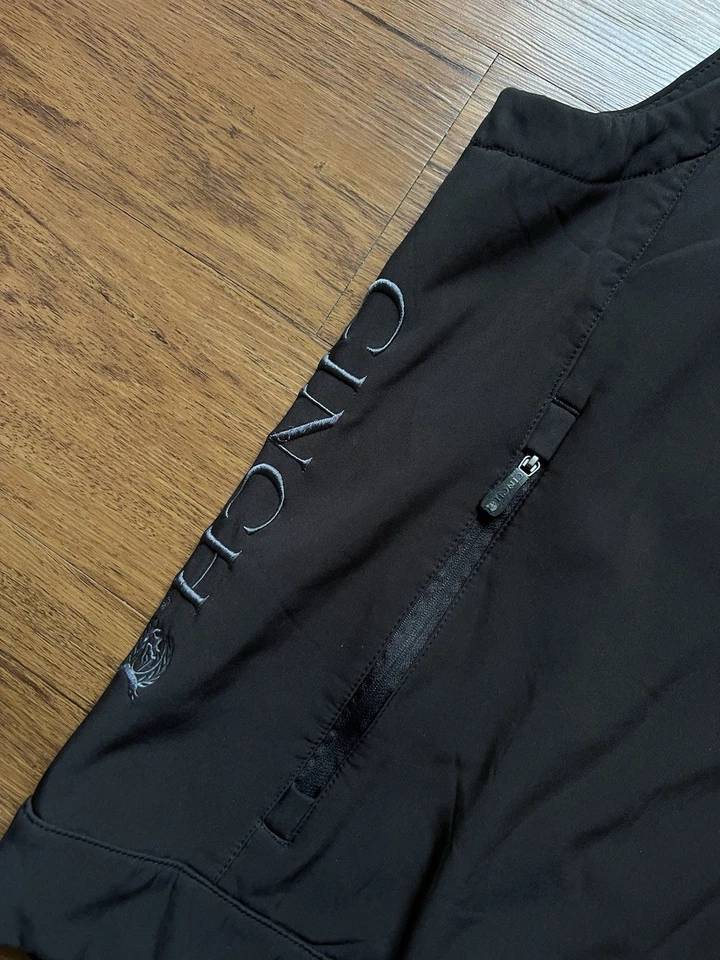 Cinch Vest Mens XL Black Softshell Fleece Lined Full Zip Western Rodeo Cowboy - Image 3 of 4