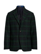 Polo Ralph Lauren Modern Blackwatch Plaid Twill Sportcoat Blazer Jacket New