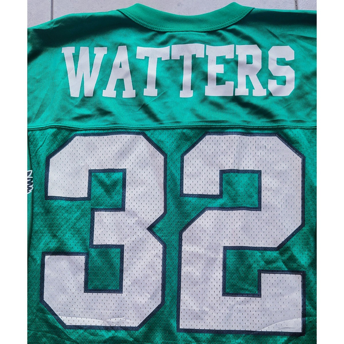 Ricky WATTERS #32 Philadelphia Eagles 90s LOGO ATHLETIC jersey L