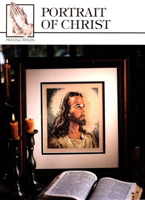PORTRAIT OF CHRIST Cross Stitch Pattern, Praying Hands Collection 24000