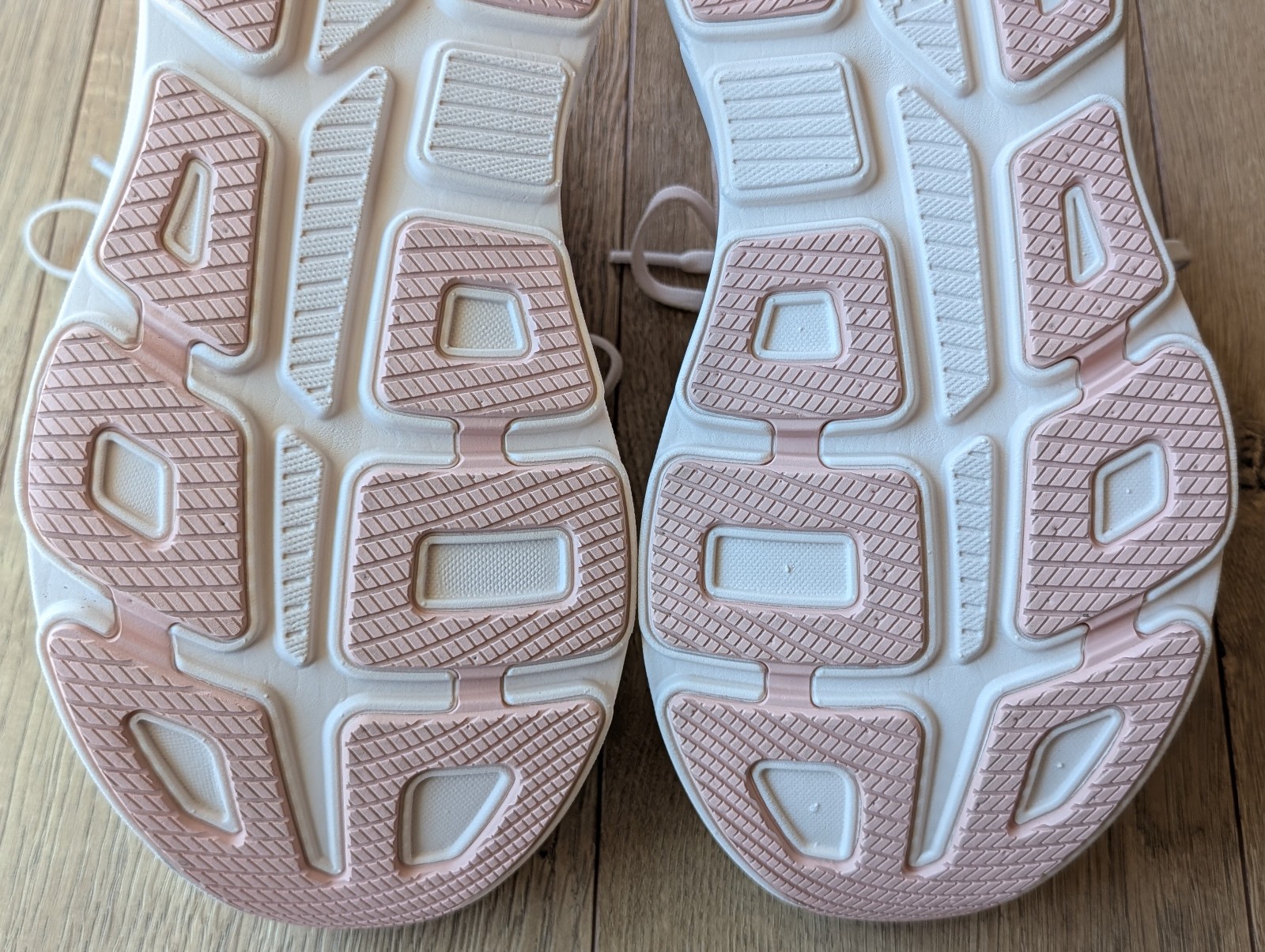 Women's 2025 HOKA Bondi 9 Rose Latte/Rose Cream Cushioned Running Shoes US 9 thumbnail 14