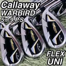 Callaway WARBIRD Men's Iron Set 7 Clubs 5-P, S Steel Shaft Right Handed