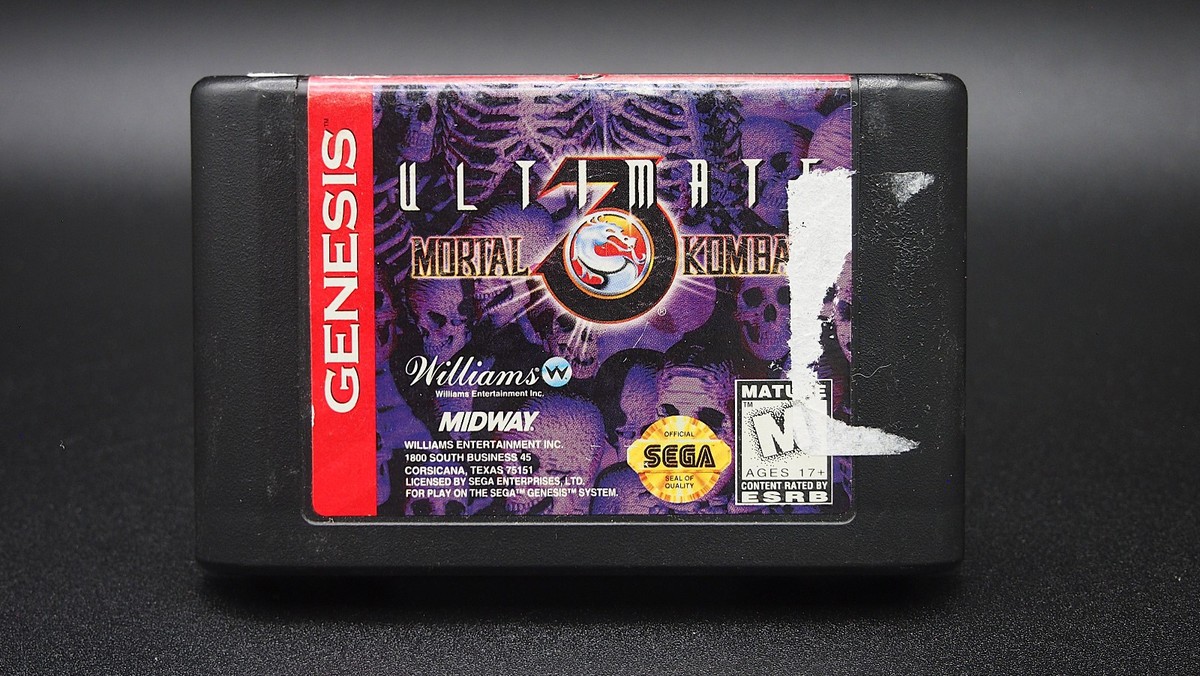 Ultimate Mortal Kombat 3 (Sega Genesis) Authentic Original Game