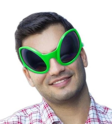 Alien Glasses - Green - Insects - Costume Accessories - One  display picture 1