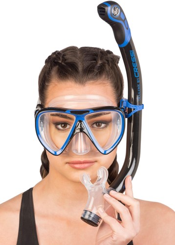 Best CRESSI Adult Snorkeling Set in Comfortable Pure Silicone - Mask & Semi-Dry - Picture 4 of 5